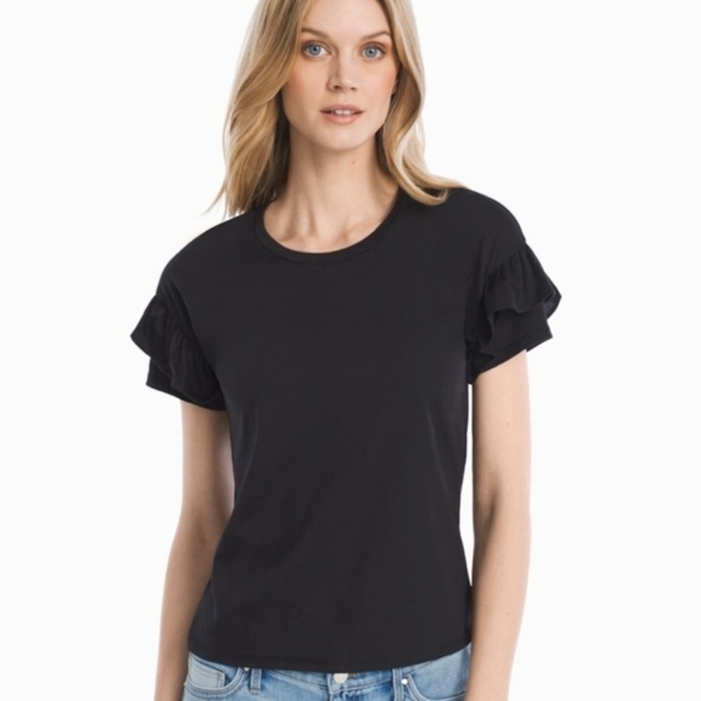 3for20🎀White House Black Market Ruffle Tee